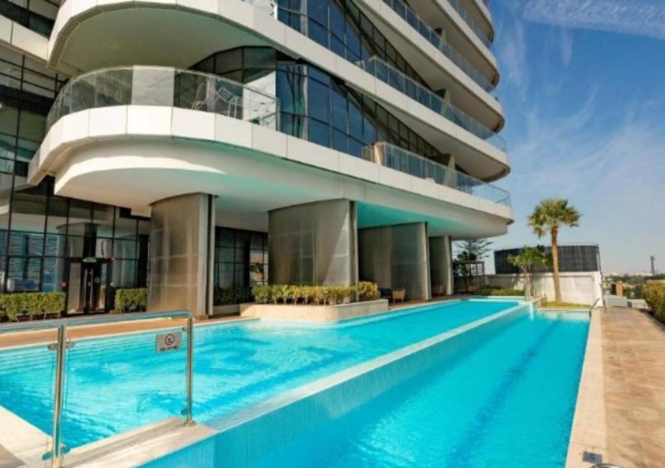 Modern 1Br Apartment, High Floor, Near Dubai Mall Exterior foto