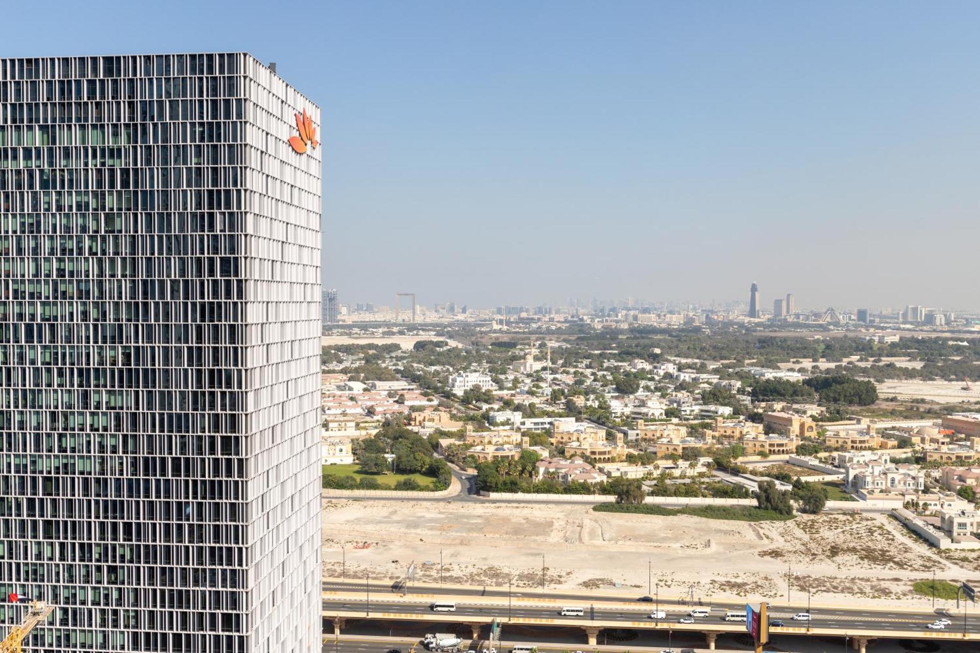 Modern 1Br Apartment, High Floor, Near Dubai Mall Exterior foto